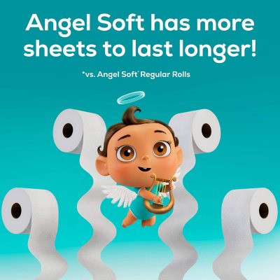Angel Soft Soft & Strong 2-Ply Toilet Paper 48 rolls, 320 sheets/roll