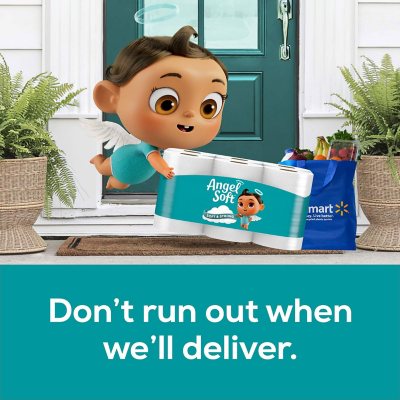 Angel Soft Soft & Strong 2-Ply Toilet Paper 48 rolls, 320 sheets/roll