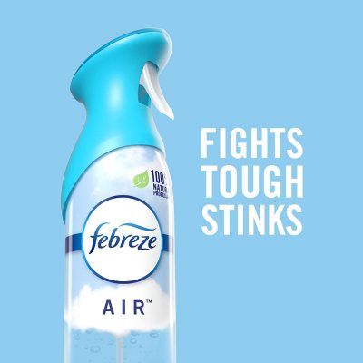 Febreze Air Effects Odor-Eliminating Air Freshener Hawaiian Aloha, Ocean, Aerosol Can, 8.8 oz., 4 pk.