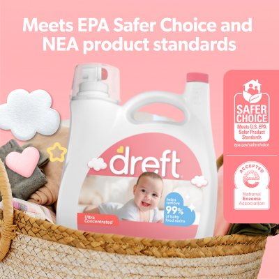 Dreft Baby Liquid Laundry Detergent, 125 loads, 170 fl. oz.