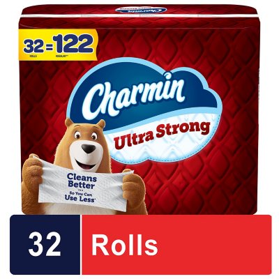 Charmin Ultra Strong Toilet Paper, 32 rolls, 231 sheets/roll