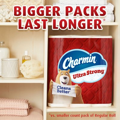 Charmin Ultra Strong Toilet Paper, 32 rolls, 231 sheets/roll