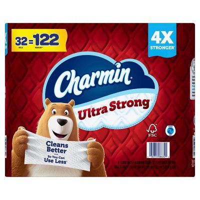 Charmin Ultra Strong Toilet Paper, 32 rolls, 231 sheets/roll