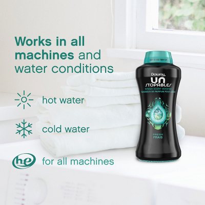 Downy Unstopables In-Wash Scent Booster Beads, Fresh 34 oz.