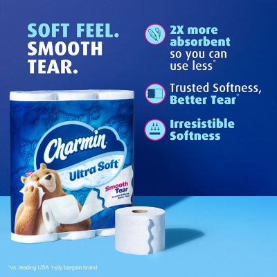 Charmin Ultra Soft 2-Ply Toilet Paper 32 rolls, 231 sheets/roll