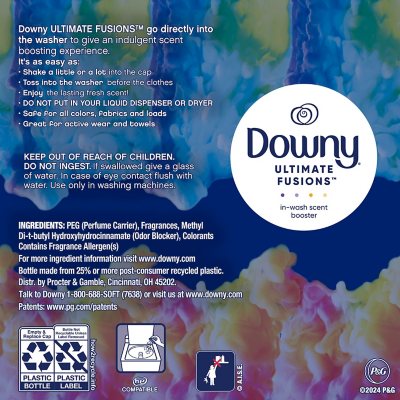 Downy Ultimate Fusions In-Wash Scent Booster Beads + Dual Action Scent Release, Whimsical Wonder 24 oz.