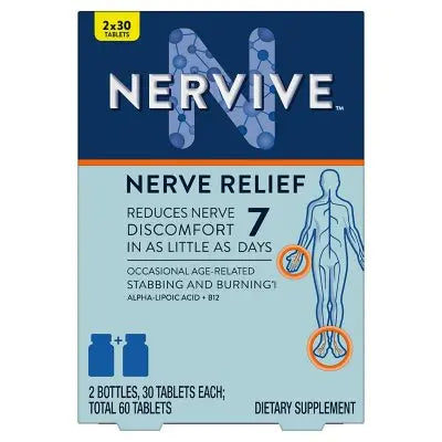 Nervive Nerve Relief Tablets, 60 ct.