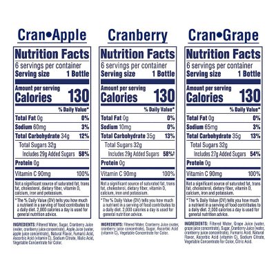 Ocean Spray Juice Drink Variety Pack 10 fl. oz., 18 pk.