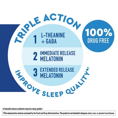 Nature Made Wellblends Sleep Longer Triple Action Tablets 3 pk., 35 ct./pk.