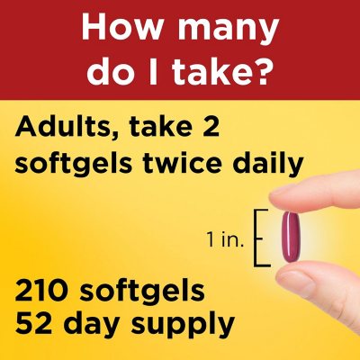 Nature Made CholestOff Plus Softgels for Heart Health 210 ct.