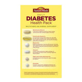 Nature Made Daily Diabetes Health Pack Dietary Supplement 60 pk.