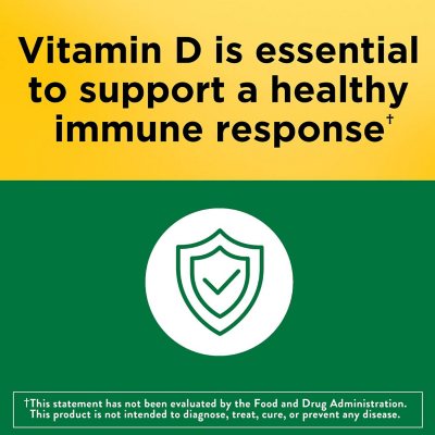 Nature Made Vitamin D3 25 mcg 1,000 IU Softgels 650 ct.
