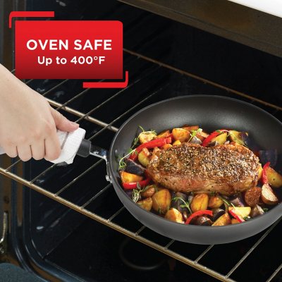 T-fal Ultimate Hard Anodized Nonstick 3-Piece Fry Pan Set