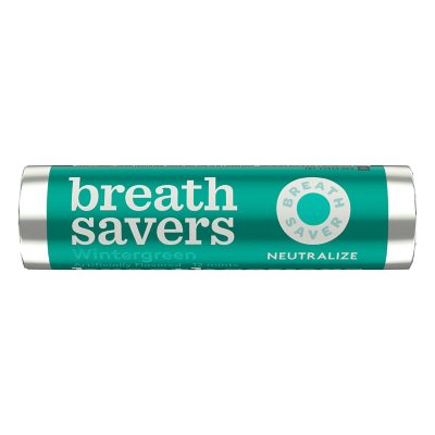 Breath Savers Wintergreen Sugar-Free Mints, 0.75 oz., 24 pk.