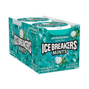 ICE BREAKERS Wintergreen Sugar Free Breath Mints, 1.5 oz., 8 pk.