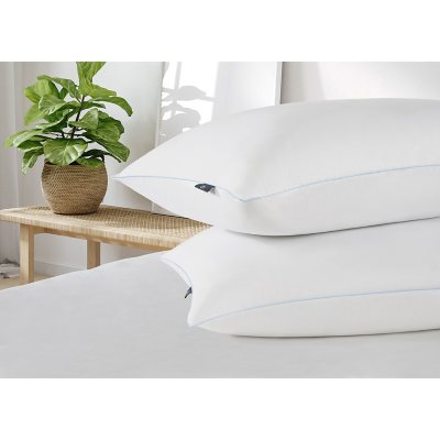 Serta Perfect Sleeper Comfy Sleep Eco-Friendly Bed Pillow, 2 Pack, Assorted Sizes