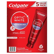 Colgate Optic White Advanced Teeth Whitening Sparkling White Toothpaste, 4.2 oz., 5 pk.
