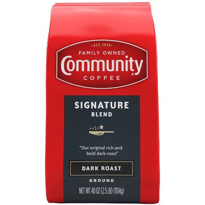 Community Coffee Ground Signature Blend, 40 oz.