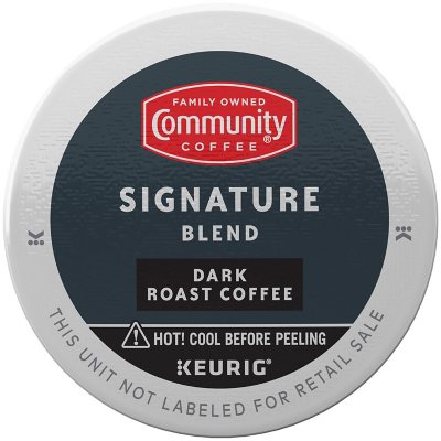 Community Coffee Signature Blend Dark Roast Single Serve, 72 ct.