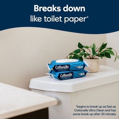 Cottonelle Freshcare Flushable Wipes 12 ct., 504 wipes