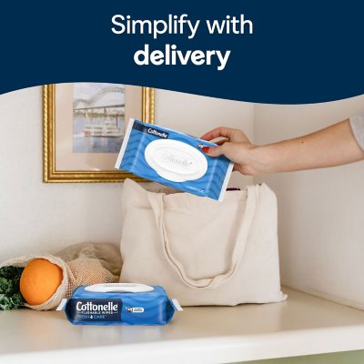 Cottonelle Freshcare Flushable Wipes 12 ct., 504 wipes