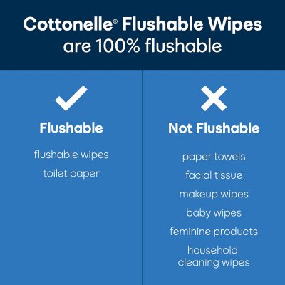 Cottonelle Freshcare Flushable Wipes 12 ct., 504 wipes