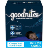 Goodnites Nighttime Bedwetting Underwear for Boys, Sizes: Small - Extra Large