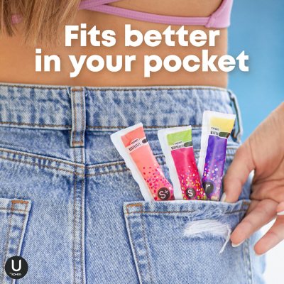 U by Kotex Click for your Perfect Fit Compact Tampons, Unscented - Various Sizes, 30 ct.