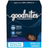 Goodnites Nighttime Bedwetting Underwear for Boys, Sizes: Small - Extra Large