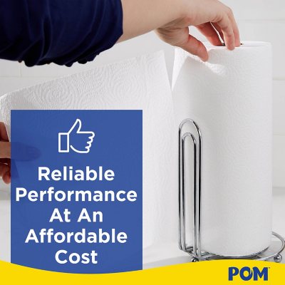 POM Individually Wrapped 2-Ply Paper Towels 110 sheets/roll, 30 rolls