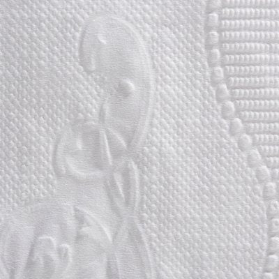 Marathon Embossed Dinner Napkins, 1-Ply, 16" x 16", White 500/pk., 3 pk.