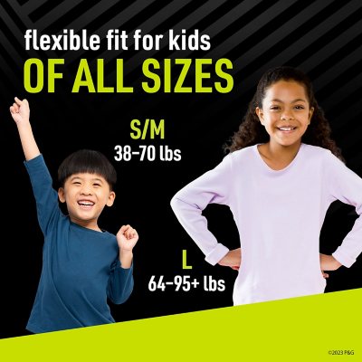 Ninjamas Nighttime Bedwetting Underwear for Boys, Size: Small - Extra Large