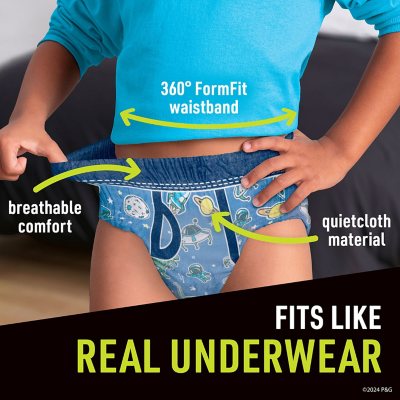 Ninjamas Nighttime Bedwetting Underwear for Boys, Size: Small - Extra Large