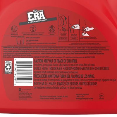 Era Active Stainfighter Liquid Laundry Detergent, 146 loads, 200 fl. oz.