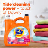 Tide + Downy Liquid Laundry Detergent, April Fresh 150 fl. oz., 110 loads