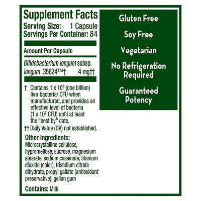 Align Probiotic Supplement for Daily Digestive Health Capsules 84 ct.