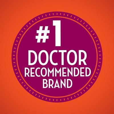 Metamucil Fiber 4-in-1 Psyllium Fiber Supplement Powder, Orange 55 oz., 2 pk.