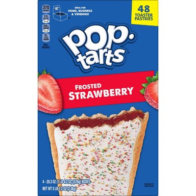 Pop-Tarts Frosted Strawberry, 48 ct.