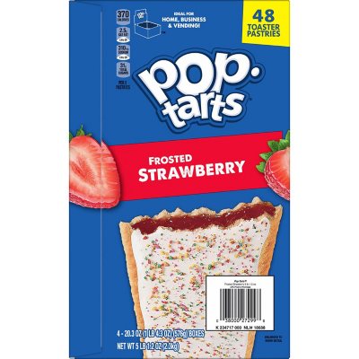 Pop-Tarts Frosted Strawberry, 48 ct.