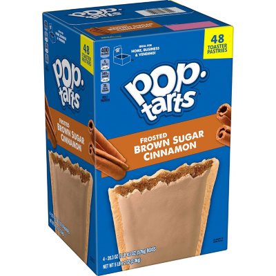 Pop-Tarts Frosted Brown Sugar Cinnamon, 48 ct.