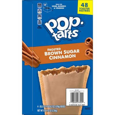 Pop-Tarts Frosted Brown Sugar Cinnamon, 48 ct.
