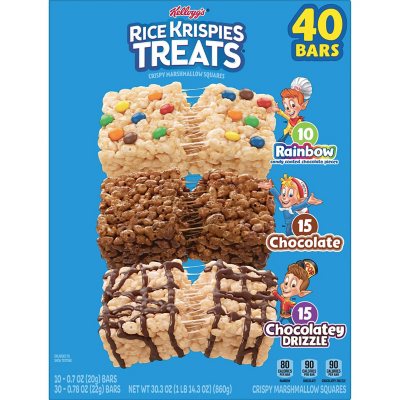 Rice Krispies Treats Squares Original With Gems 40 ct.