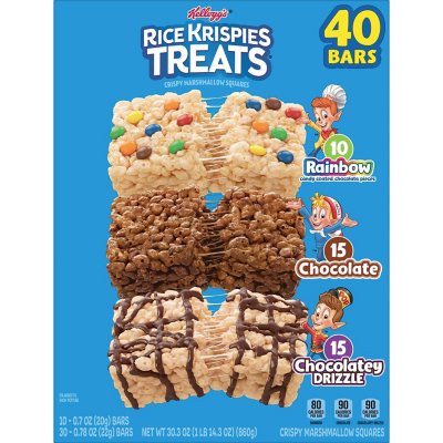 Rice Krispies Treats Squares Original With Gems 40 ct.