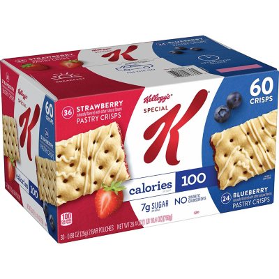 Special K Pastry Crisps, Strawberry and Blueberry 60 ct.