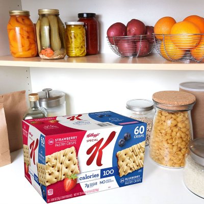 Special K Pastry Crisps, Strawberry and Blueberry 60 ct.