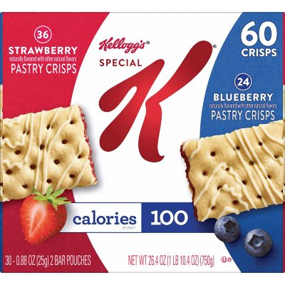 Special K Pastry Crisps, Strawberry and Blueberry 60 ct.