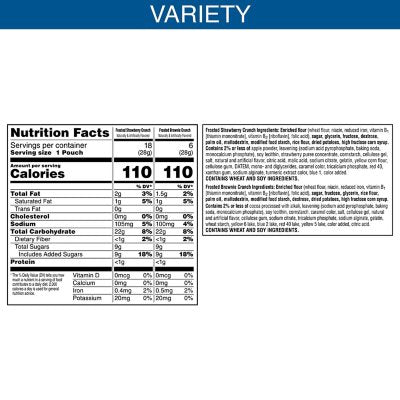 Kellogg's Pop-Tarts Crunchy Poppers Variety Pack, 24 pk.