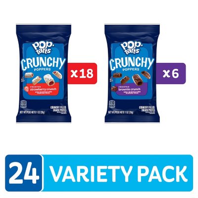 Kellogg's Pop-Tarts Crunchy Poppers Variety Pack, 24 pk.
