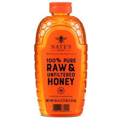 Nature Nate's 100% Pure Raw and Unfiltered Honey, 44 oz.
