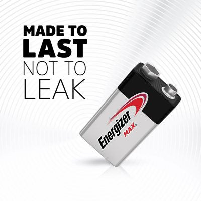 Energizer MAX 9 Volt Alkaline Batteries, 8 pk.